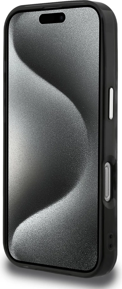 Mbështjellës MagSafe Karl Lagerfeld IML Choupette Head Logo për iPhone 16 Pro, TPU/PC, i zi, me kuti