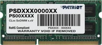 RAM Memorje Patriot Signature PSD34G1600L2S 4GB DDR3L 1600MHz CL11 SODIMM