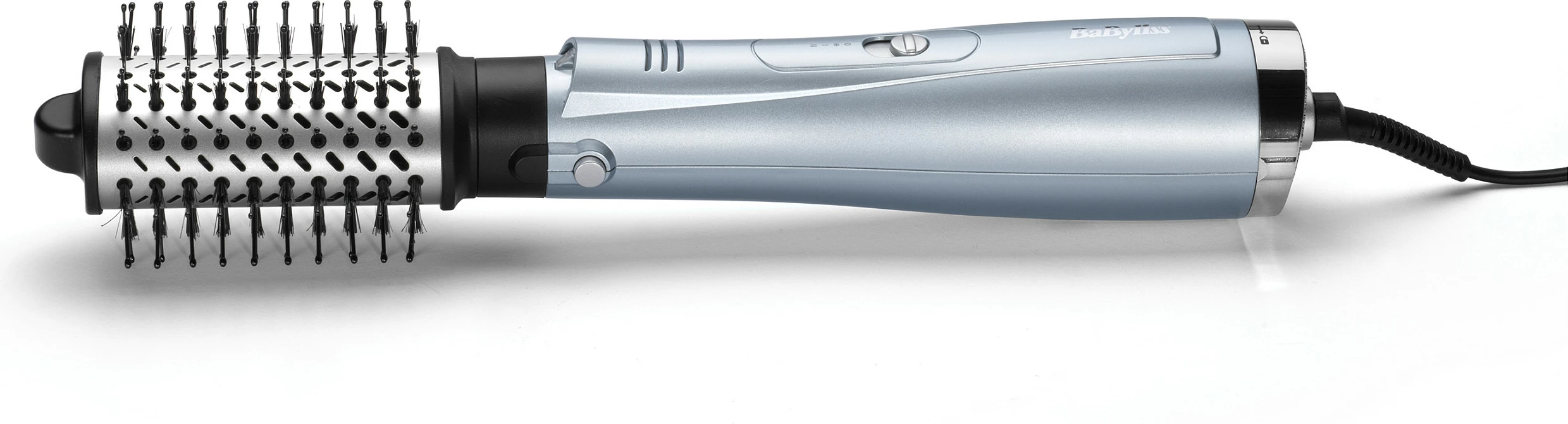 Furçë e nxehtë BaByliss Hydro-Fusion Smooth & Shape, Gri, Argjendtë