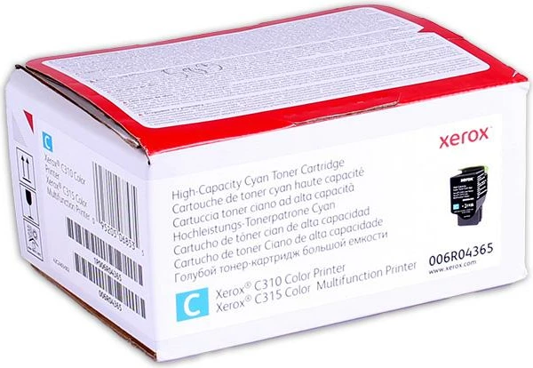 Toner Xerox 006R04365 kapacitet i lartë 5500 faqe për C310/C315 cyan