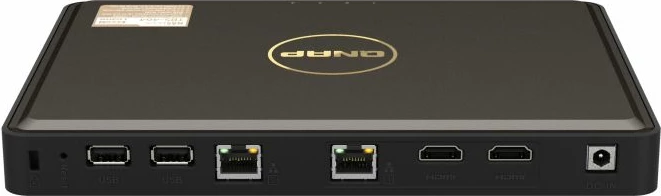 Pajisje NAS QNAP TBS-464-8G, 4x M.2 NVMe, 8GB RAM, 2x 2.5GbE, 2x HDMI 2.0, e zezë