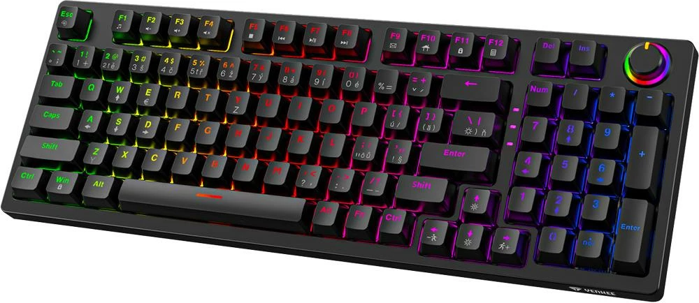 Yenkee YGS 03 Premium ECLIPSE, Gaming set 3ne1 Tastierë maus dhe kufje