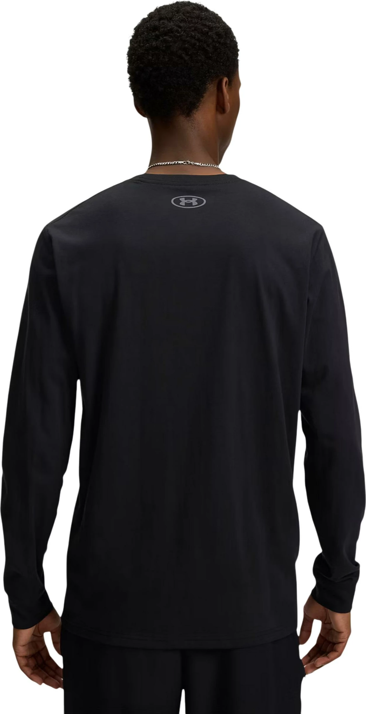 Maicë me mëngë të gjata Under Armour UA Sportstyle Left Chest LS 77-1329585 për meshkuj, e zezë [Madhësia: XL]