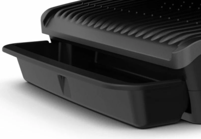 Grill kontakti Tefal OptiGrill Elite GC750D30, i zi dhe inoks
