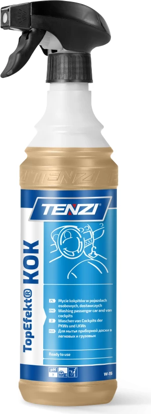 Pastrues për sipërfaqe plastike brenda automjeteve. Top efekt KOK GT