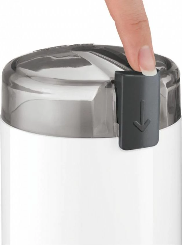 Mulli kafeje Bosch TSM6A011W 180 W, kapacitet 75 g, teh inox, Bardhë
