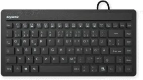 Tastierë KeySonic KSK-3230IN, silikon, IP68, UK, e zezë