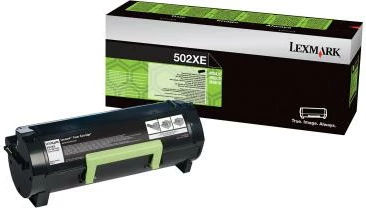 Toner, Lexmark 502XE 50F2X0E kapacitet i lartë origjinal, i zi