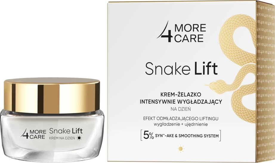 Krem-gel dite për fytyrë për femra More4Care Snake Lift, 50ml