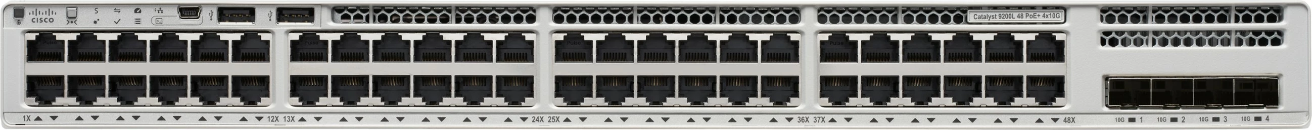Switch Cisco Catalyst 9200L 48-portë, PoE+, Stackable, Gigabit Ethernet