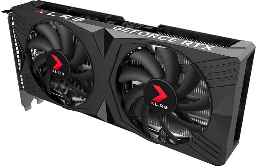 Kartelë grafike PNY GeForce RTX 4060, 8 GB GDDR6, e zezë
