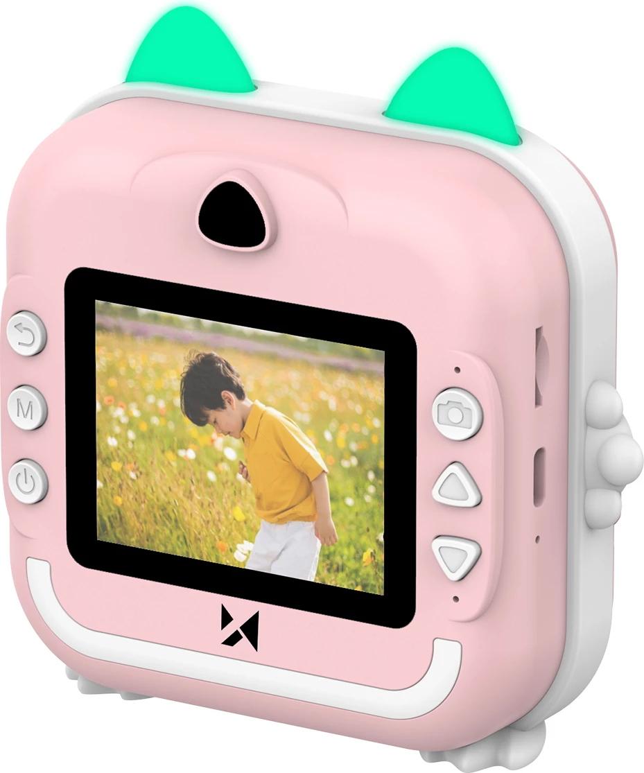 Kamerë digjitale për fëmijë Wozinsky WDT-01 me printer termik, 48MP, 2.4", Rozë 7