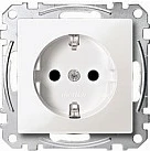 Prizë muri Merten MEG2300-0419 Schuko, System M, polar e bardhë