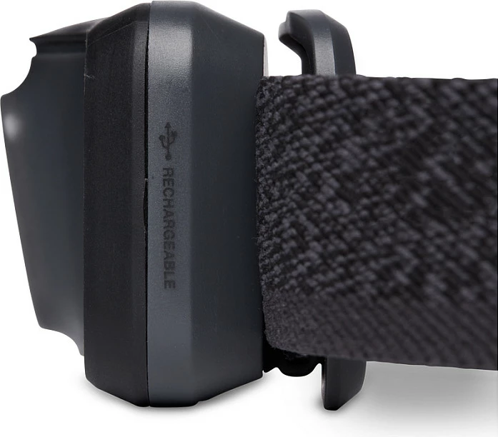 Llambë ballore Black Diamond Cosmo 350-R, 350 lm, USB e rikarikueshme, IP67, grafit