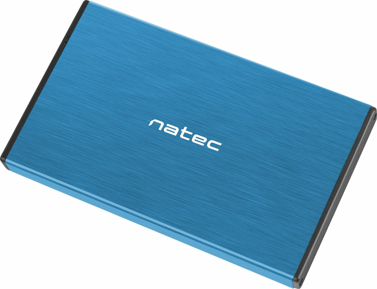 Kasë eksternale për HDD/SSD 2.5" Natec Rhino Go NKZ-1280, SATA III në USB 3.0, blu