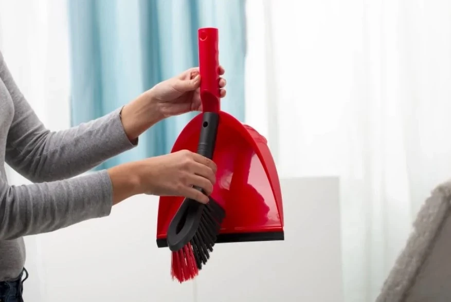 Fshesë me lopatë 2in1 Vileda, e kuqe 