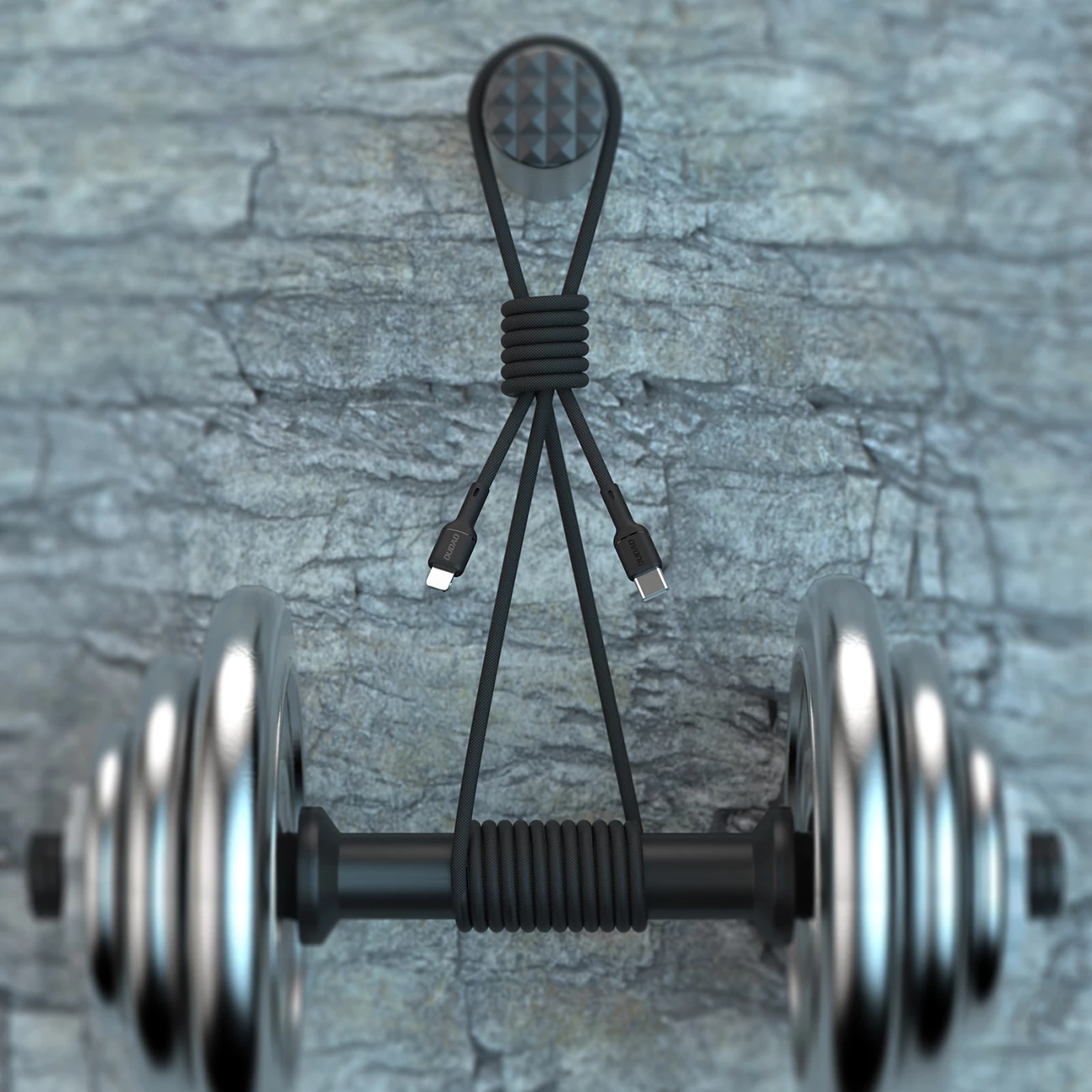 Kabllo USB-C në USB-C Dudao L9C Max, 2m, 240W, e zezë