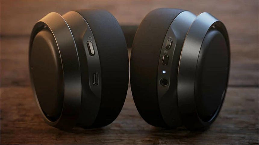 Kufje Philips Fidelio, Bluetooth 5.0 + 3.5mm, ANC, 35 orë, të zeza