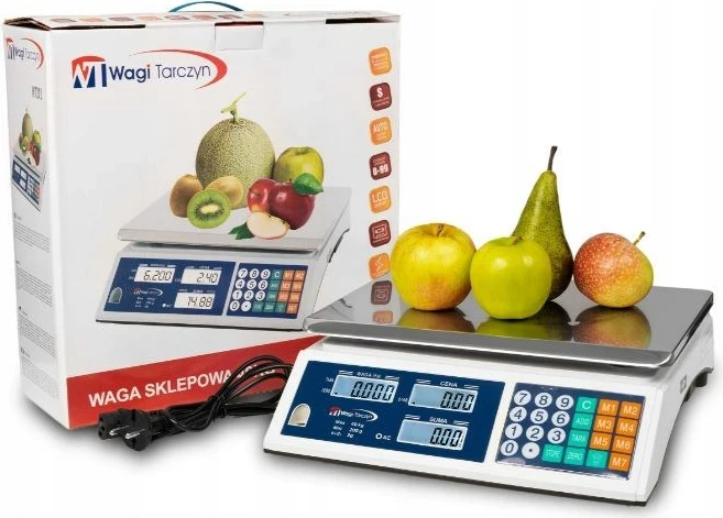 Peshore elektronike Wagi Tarczyn WT-202, 40 kg, e bardhë