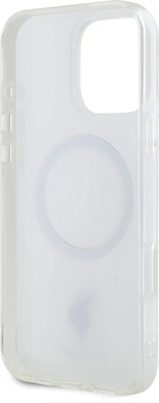 Mbështjellës U.S. Polo Assn. IML Ring MagSafe për iPhone 16 Pro Max, Bardhë