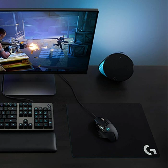 Maus gaming Logitech G502 HERO 910-005471, 25,600 DPI, 11 butona, RGB LIGHTSYNC, me kabllo, me pesha të rregullueshme, i zi