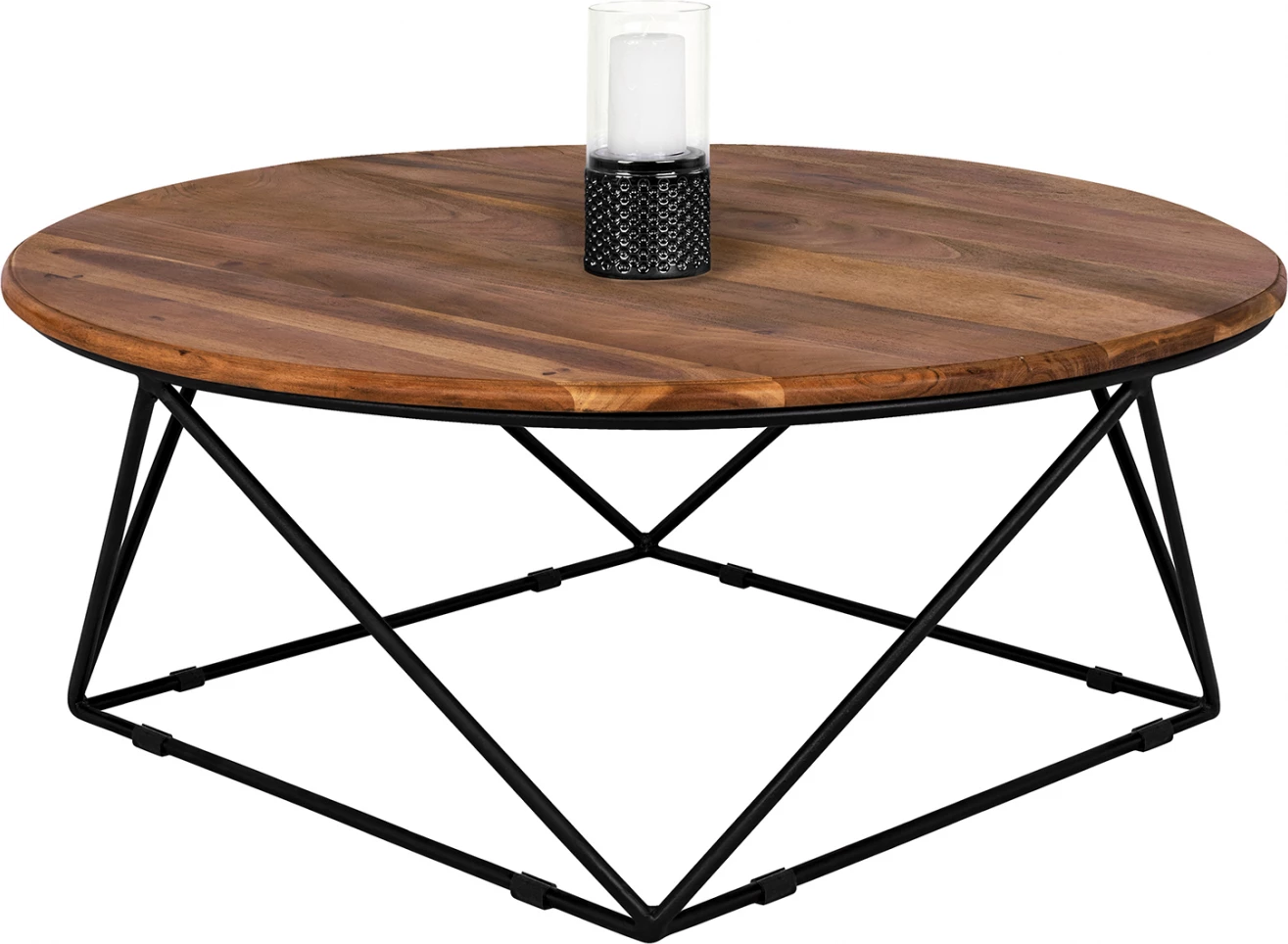 Tavolinë kafeje Berlin FH8201.11 dru akacie i fortë Φ90X36,5H