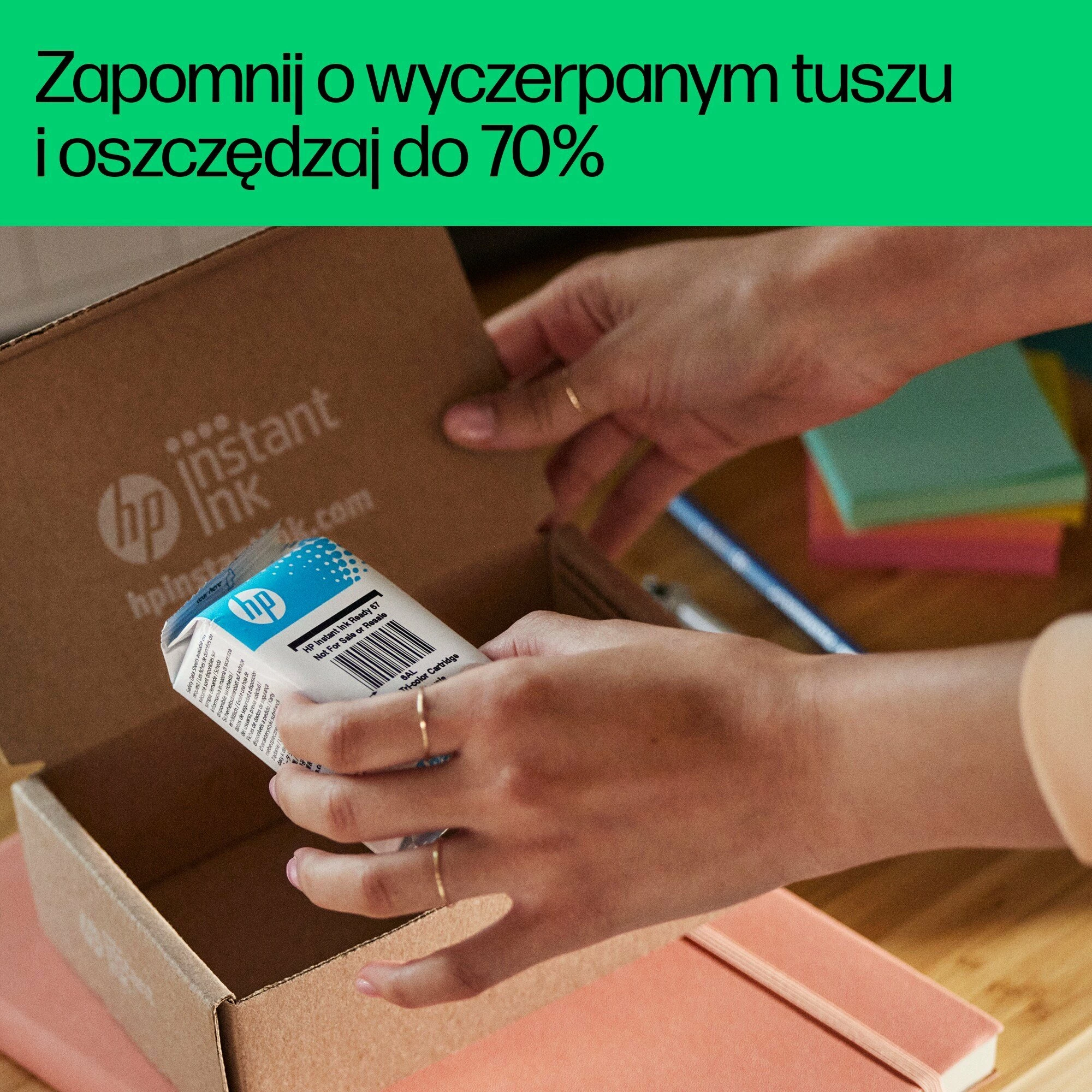Printer multifunksional HP DeskJet 4230e 60K30B, inkjet ngjyrë, A4, Wi‑Fi, USB, ADF 35 fletë, blu