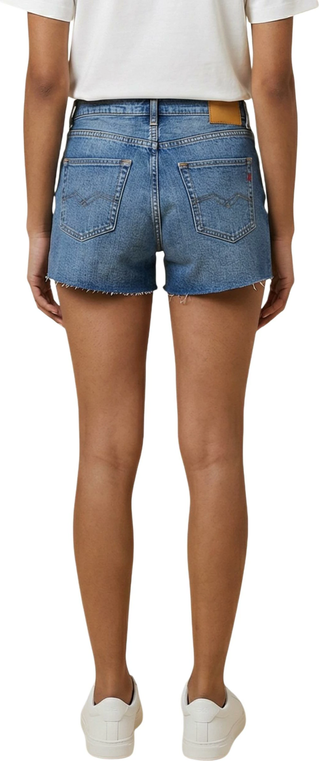Shorce për femra Replay Straight WA548 .000.800 177, denim [Madhësia: W25]