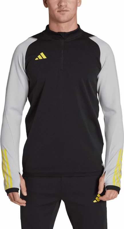 Duks adidas për meshkuj, ngjyrë gri dhe e zezë