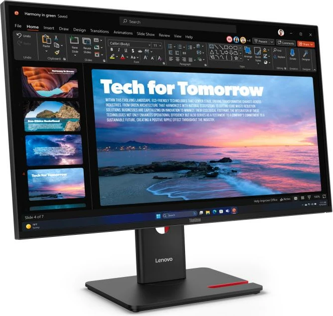 Monitor, Lenovo, ThinkVision T27QD-40 (64AAGAT2EU), 27"-28", zezë/ari