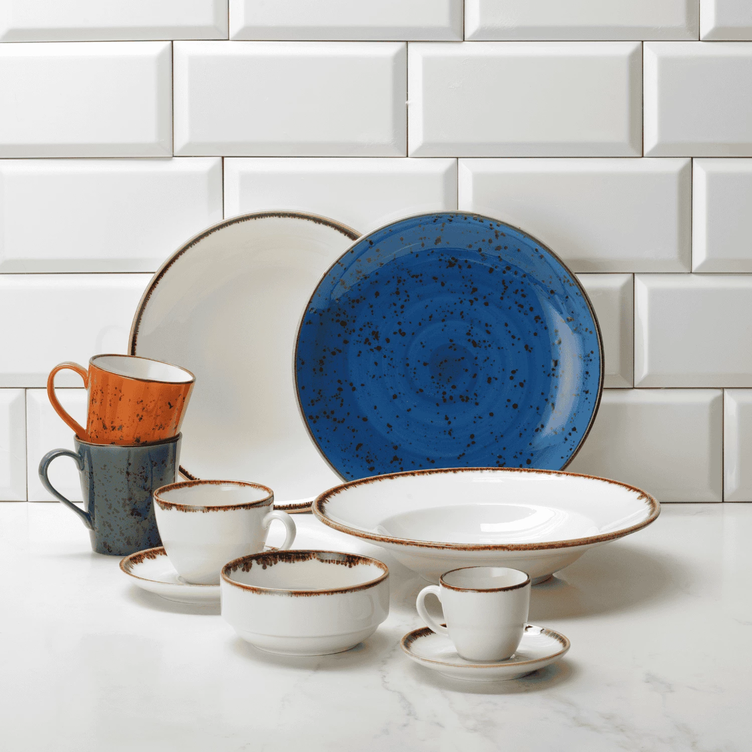 Filxhan kafe dhe çaji Fine Dine Vanilla 210 ml, krem, set 6 copë