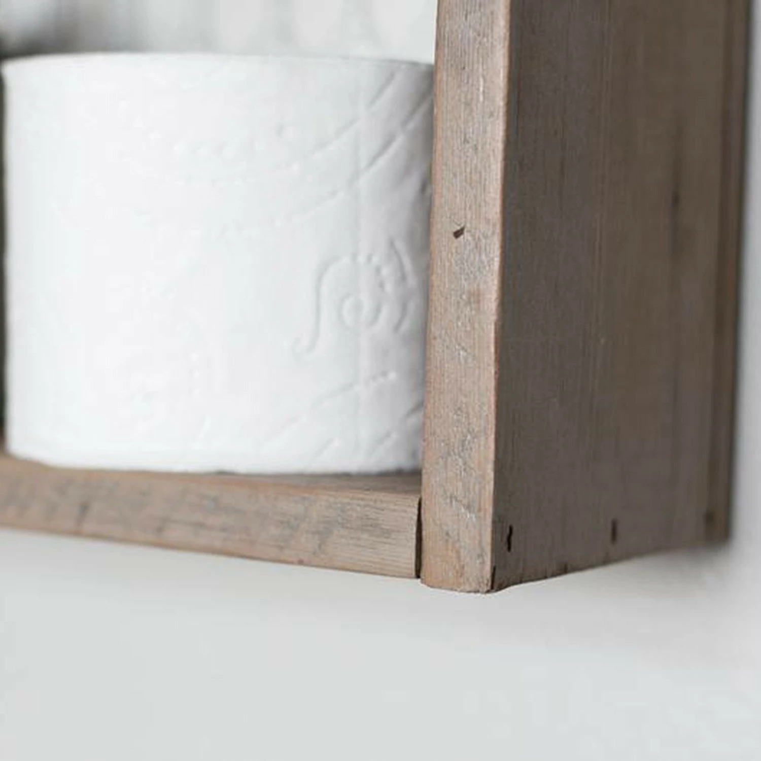 Raf muri Skye Decor, ngjyrë arre, 30x60x9cm