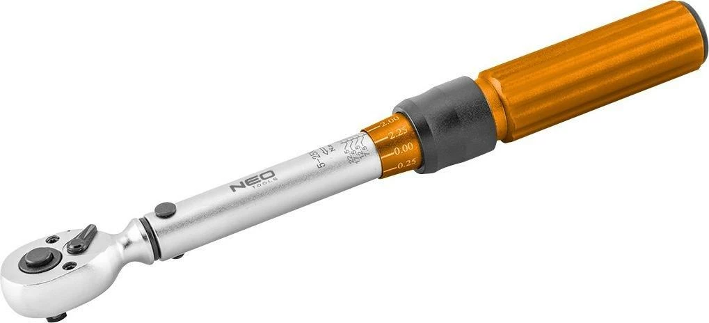 Set veglash me çelës momenti Neo 08-821, 1/4\" 5-25 Nm, 21 copë, kuti plastike