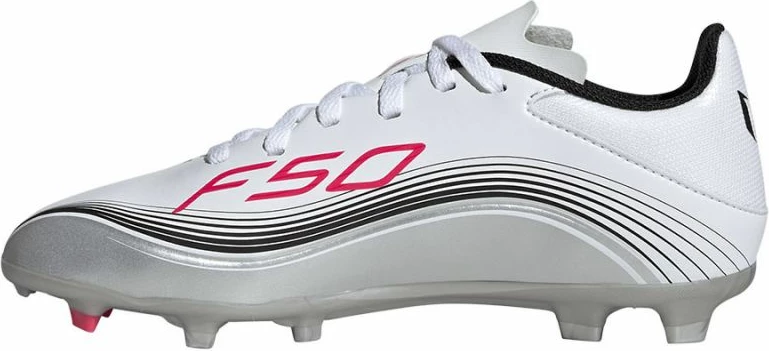 Atlete futbolli për fëmijë adidas, të bardha