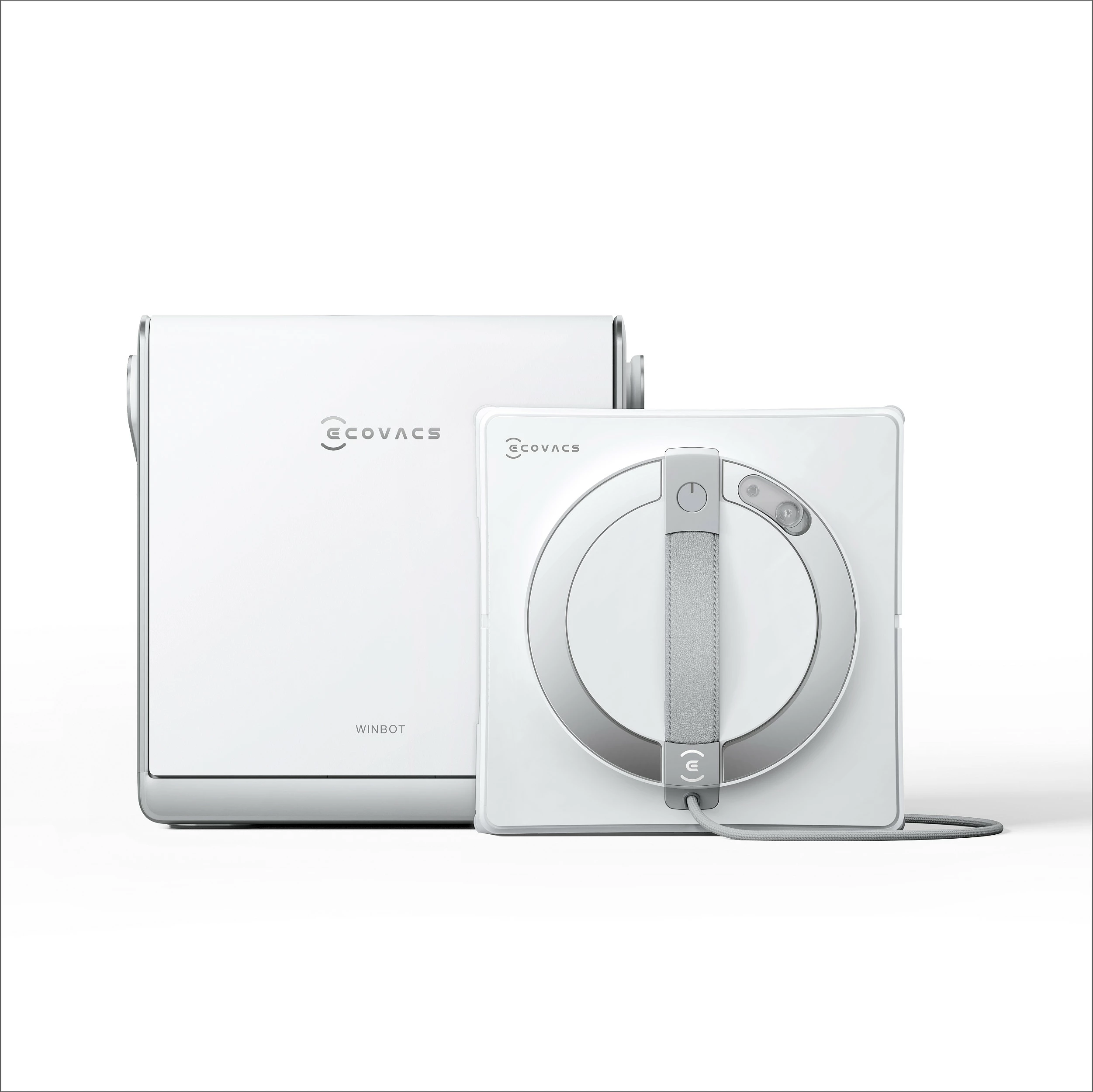 Robot pastrimi dritaresh ECOVACS WINBOT W2 PRO OMNI, thithje, bateri 4500 mAh, i bardhë