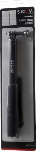 Monopod SJCAM Monopod teleskopik 11-90cm me fileto 1/4\" i zi