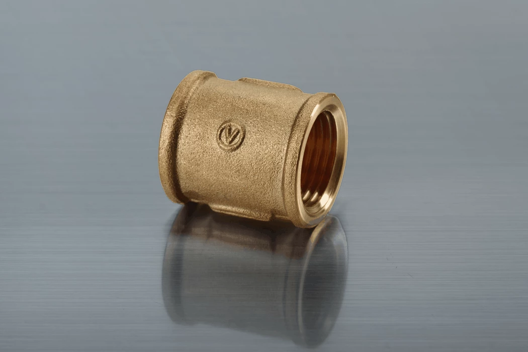 Lidhës me dado Valvex 6034100, 1\", fileto e brendshme (G1), bronz, shot-blasted
