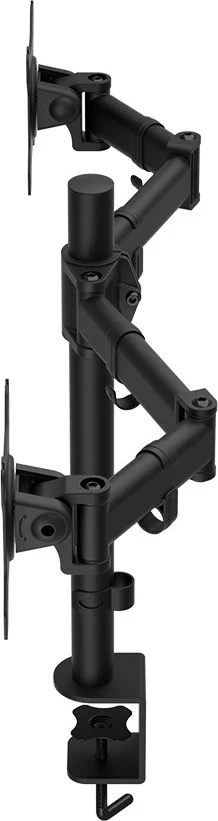 Mbajtëse dyfishe për tavolinë ENDORFY Atlas, 68.6 cm (27'), e zezë