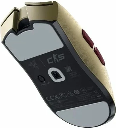 Maus Razer Viper V3 Pro Counter-Strike 2 Edition, i verdhë