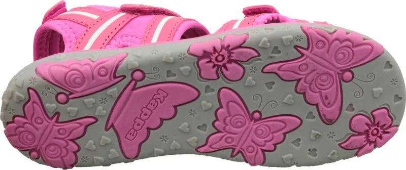 Sandale për vajza Kappa, të kuqe