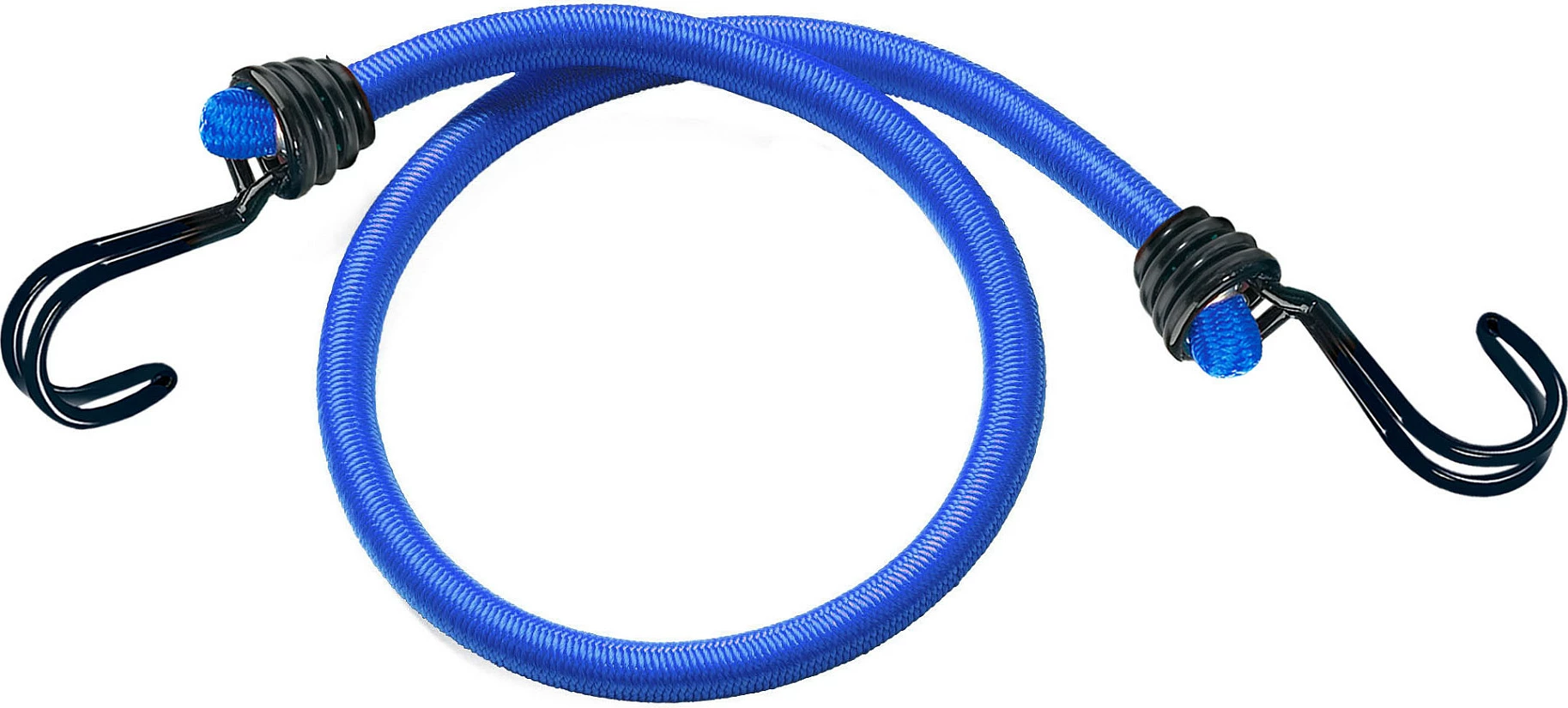 Litar elastik Master Lock 3017EURDAT, me dy grepë, 2 copë, zi/kaltër