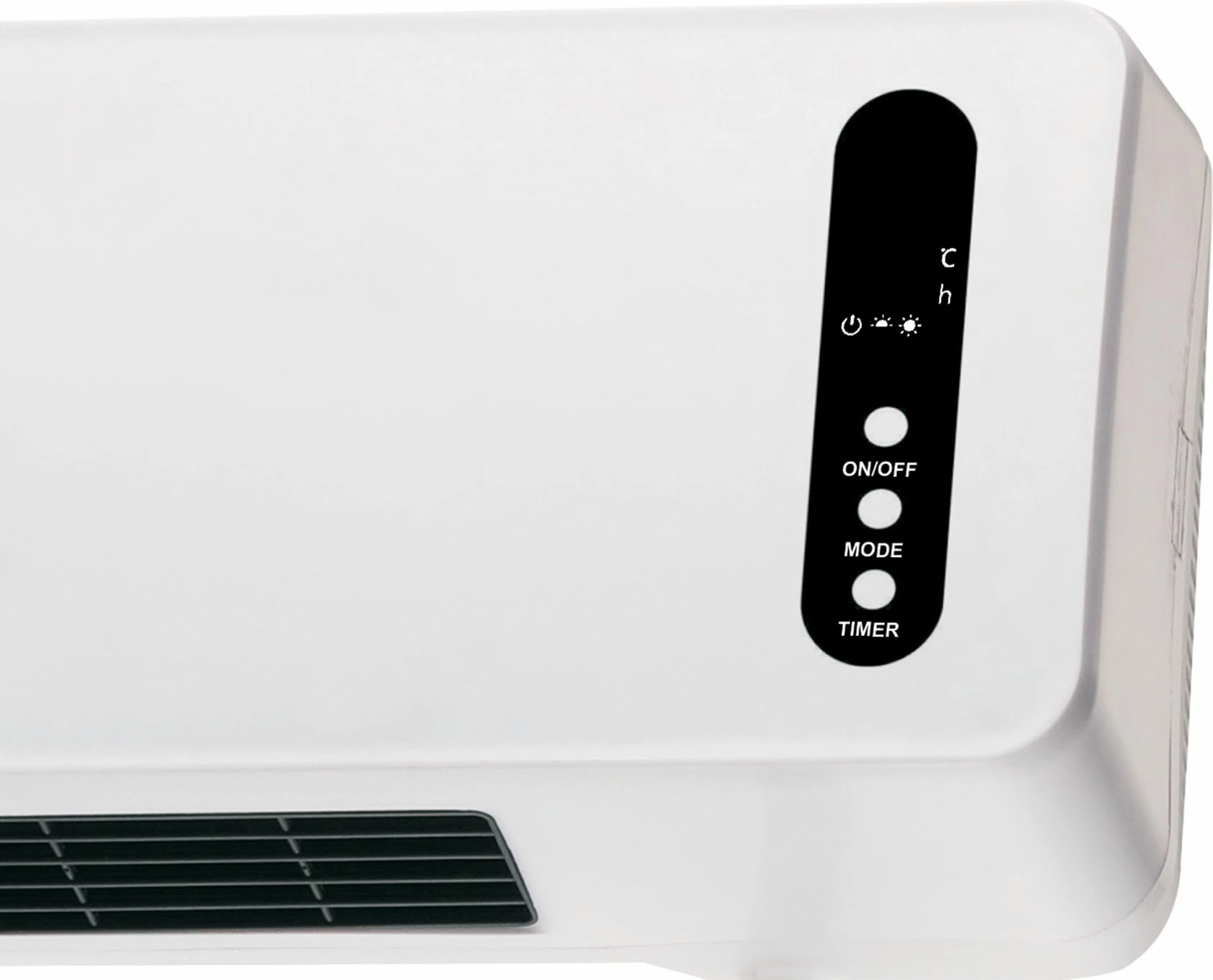 Ngrohës muri PTC, Elit PTC-22 2000W, IP22, telekomandë, timer 7.5h, i bardhë