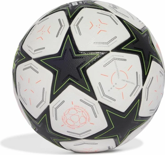 Top futbolli adidas, bardhë e zi