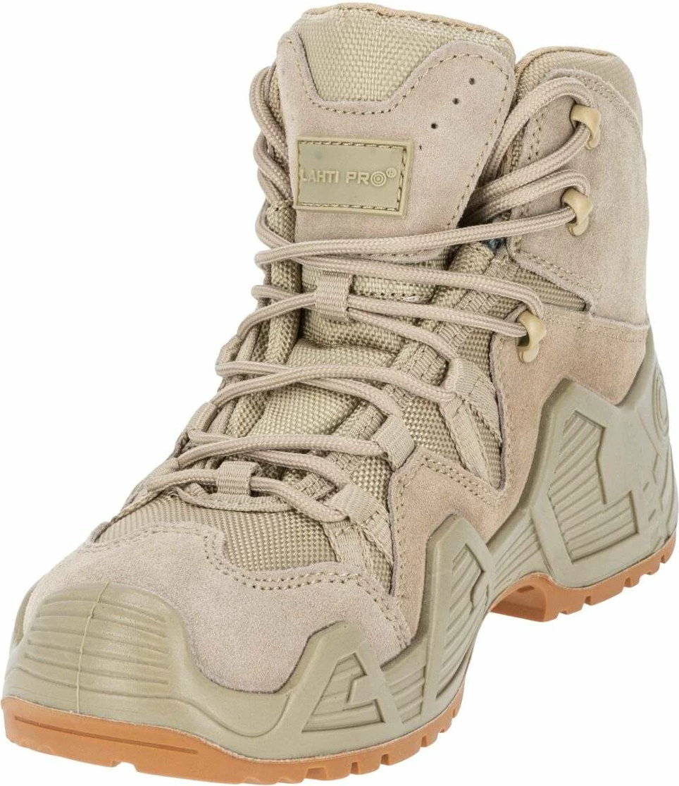 Çizme hiking LAHTI PRO L3012647, nr. 47, waterproof, beige