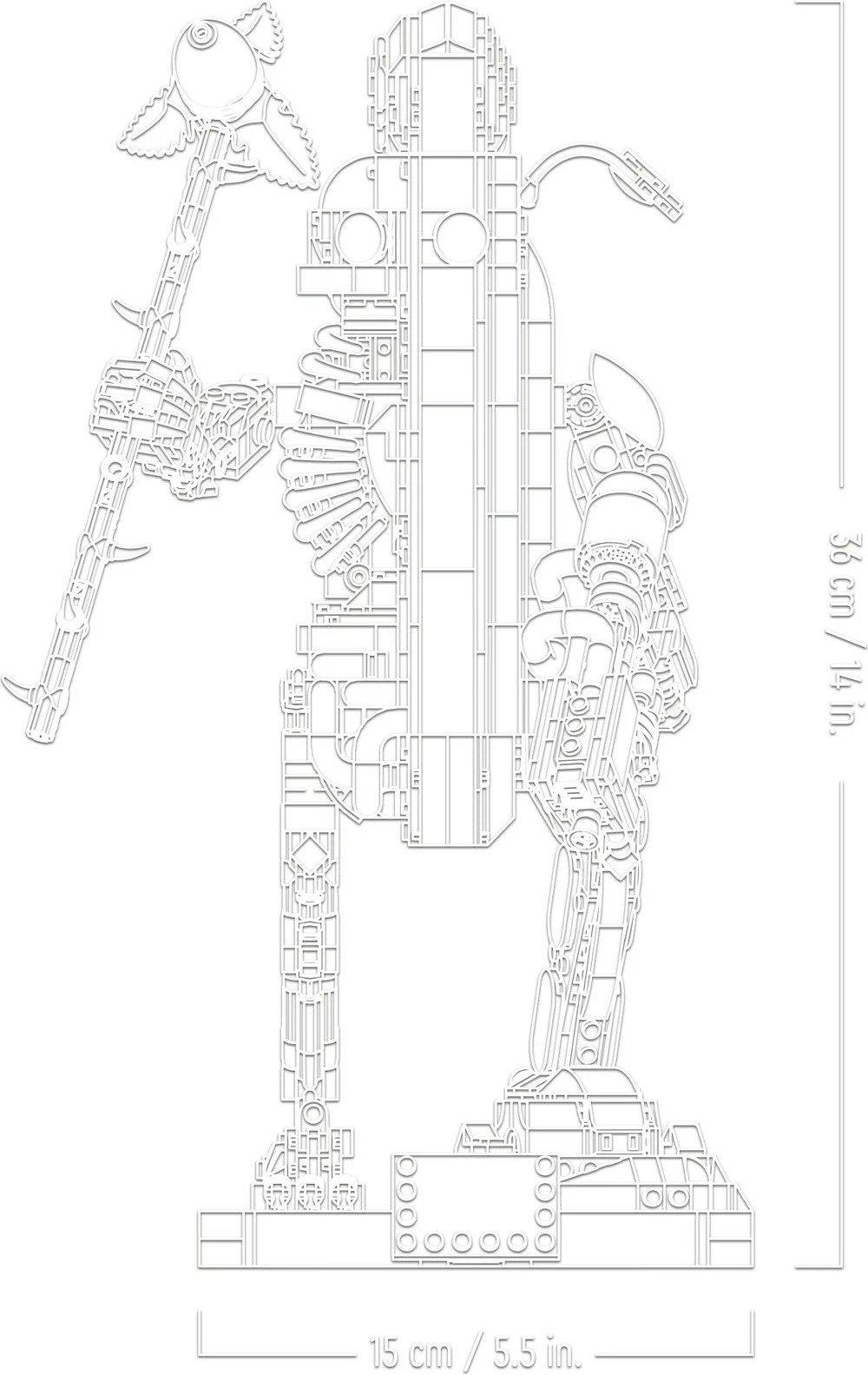 Set ndërtimi LEGO Peely Bone, 77072, 1414 copë, shumëngjyrësh
