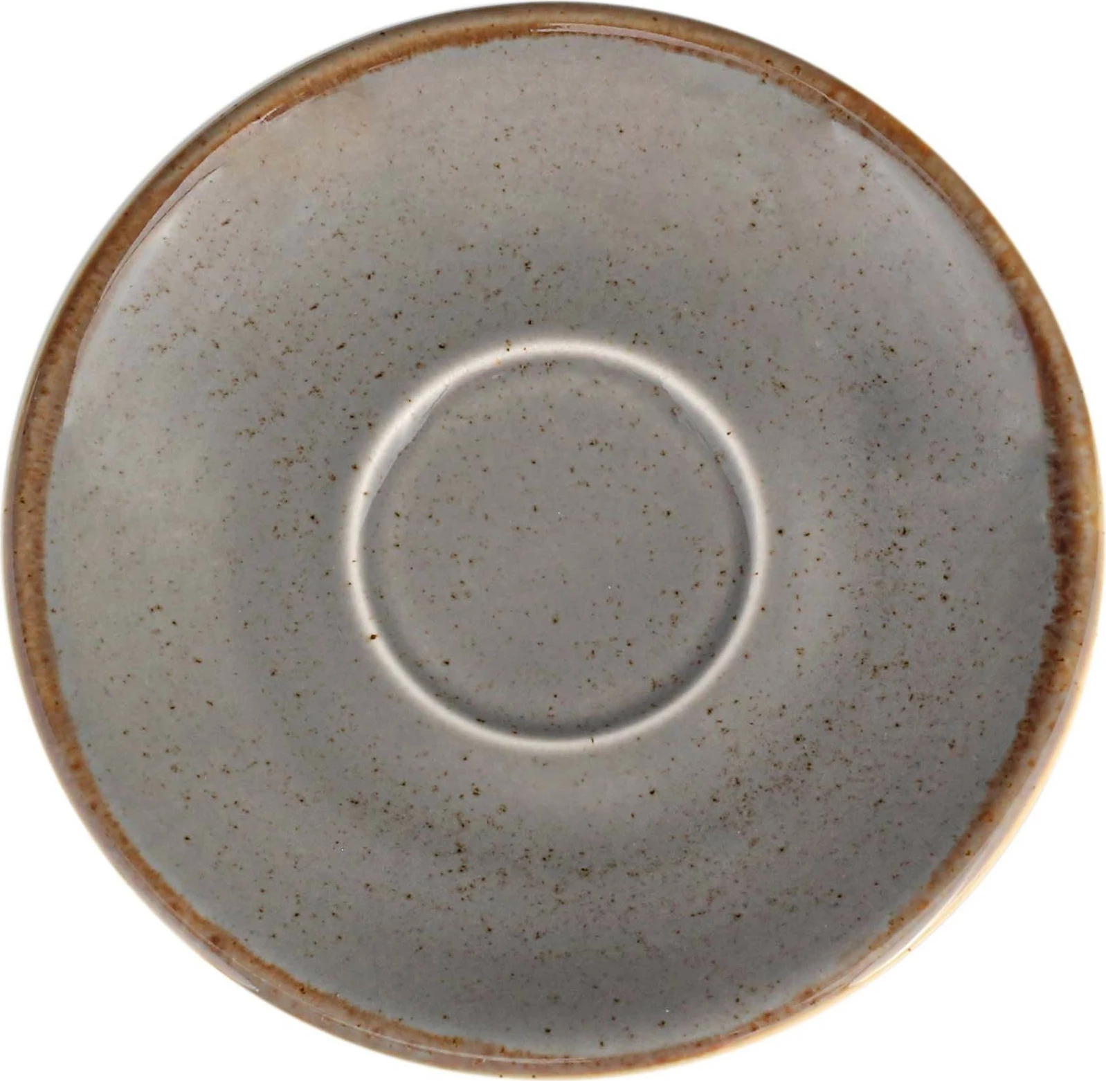 Nënfilxhan porcelani Porland Seasons Stone 120 mm, gri e errët, set 6 copë
