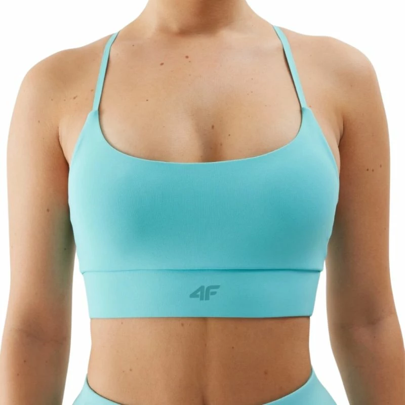 Bra sportiv për femra 4f, blu [Madhësia: XL]
