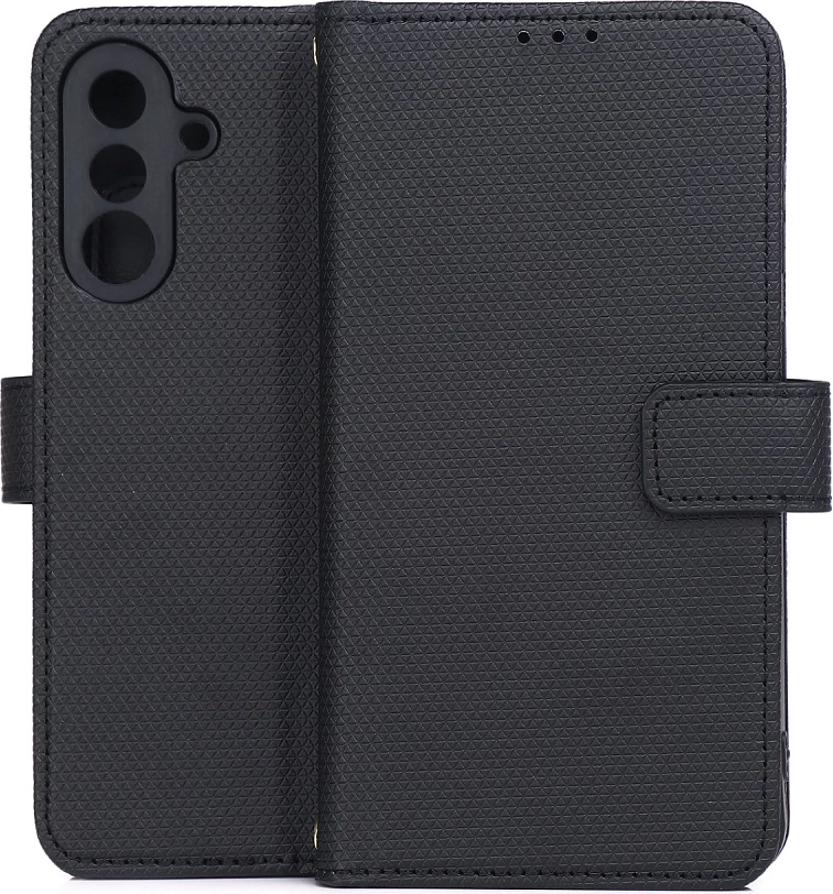 Mbështjellës (Flip Cover) ONASI Neo Wallet për Honor 400 Lite, me mbyllje magnetike, stand, xhepa për karta, e zezë