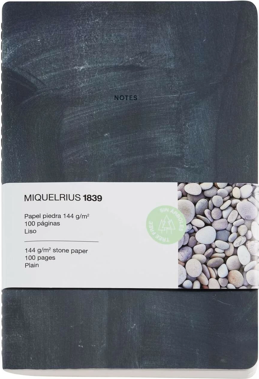 Fletore MAUL Miquelrius STONE PAPER A5, 50 fletë, e zezë