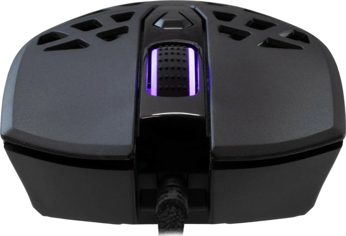 Maus gaming White Shark Caradoc, 7200 DPI, RGB, e zezë